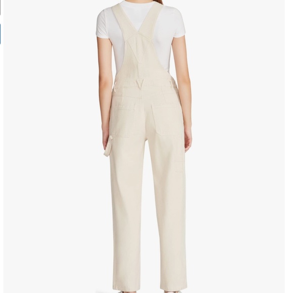 Steve Madden Cream Overalls - Picture 2 of 3